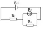 Câu 19: Cho mạch điện như hình vẽ: Nguồn điện có suất điện động $E = 12V$, điện trở trong r = $1\Omega $, ${R_2} = 12\Omega $ và là bình điện phân đựng dung dịch $AgN{O_3}$ với điện cực anôt bằng bạc, ${R_1} = 3\Omega $, ${R_3} = 6\Omega $. Cho biết bạc (Ag) có khối lượng mol là $108g/mol$, hóa trị 1, hằng số Faraday $F = 96500C/mol$. Khối lượng bạc bám vào catot sau thời gian 16 phút 5 giây là