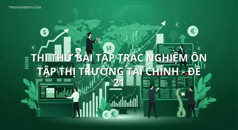 Thi thử bài tập trắc nghiệm ôn tập Thị trường tài chính - Đề 21