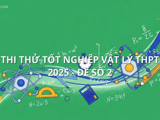 Thi thử tốt nghiệp Vật lý THPT 2025 - đề số 2