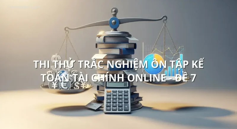Thi thử trắc nghiệm ôn tập Kế toán tài chính online - Đề 7