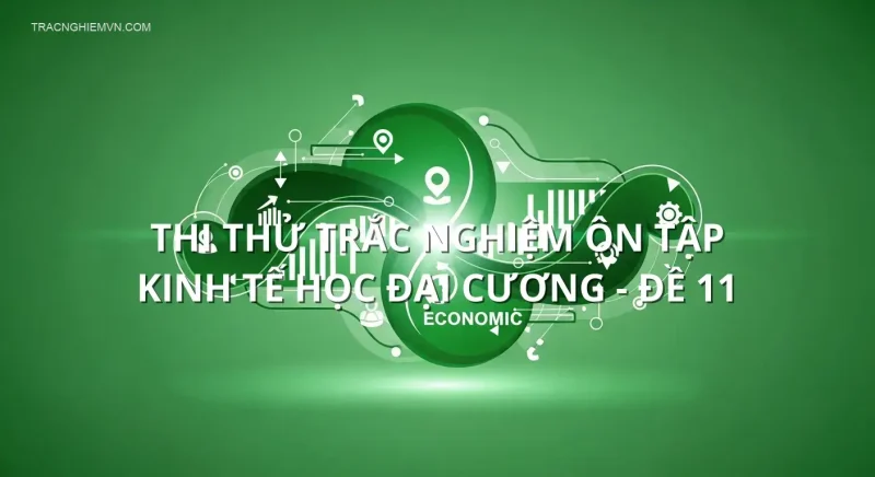 Thi thử trắc nghiệm ôn tập Kinh tế học đại cương - Đề 11
