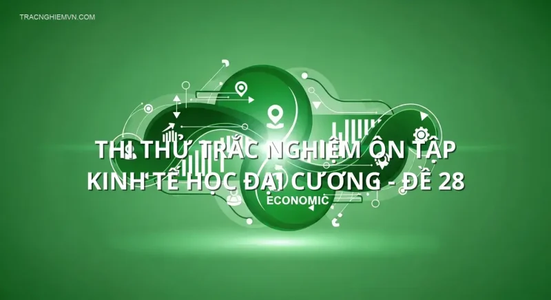 Thi thử trắc nghiệm ôn tập Kinh tế học đại cương - Đề 28