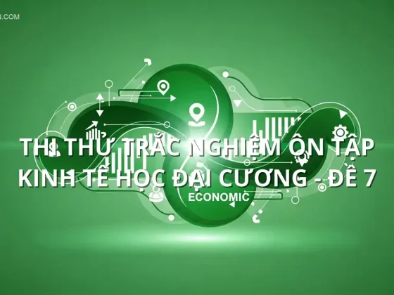 Thi thử trắc nghiệm ôn tập Kinh tế học đại cương - Đề 7