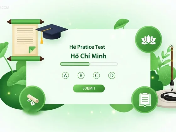 Thi thử trắc nghiệm ôn tập môn Tư tưởng Hồ Chí Minh online - Đề 20