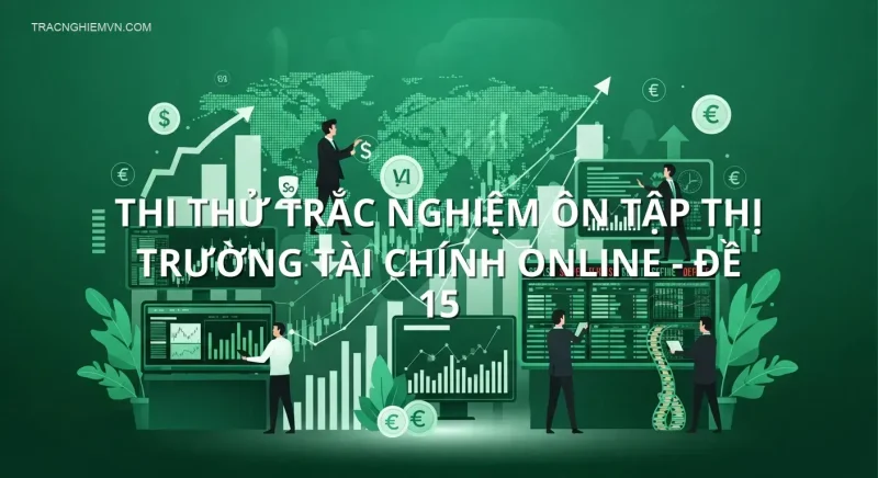 Thi thử trắc nghiệm ôn tập Thị trường tài chính online - Đề 15